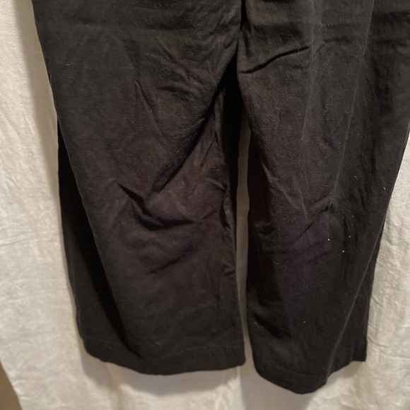 Torrid Linen Blend Pants. Black. Wide leg. Trouser pockets. Size 16 - Picture 9 of 10